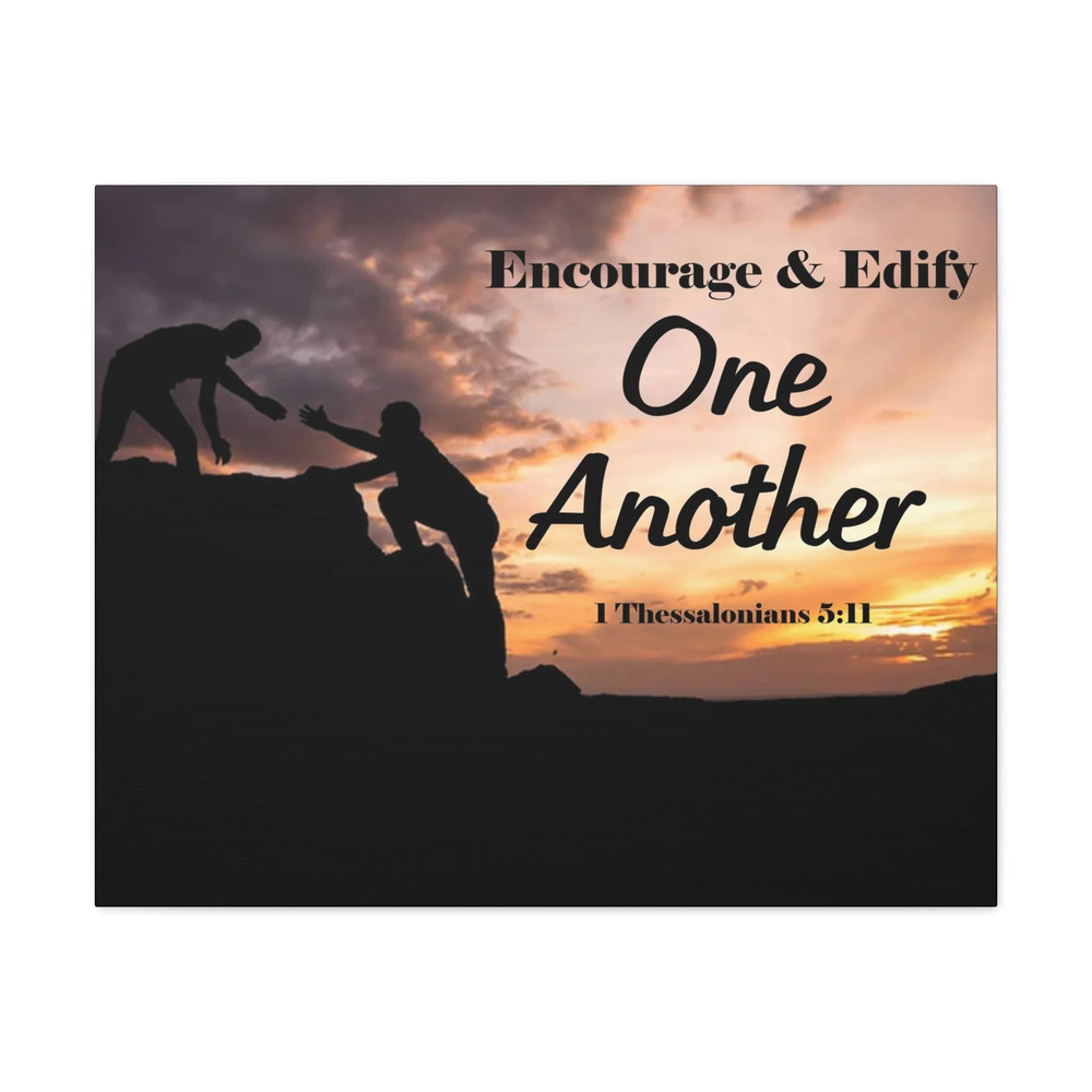 Scripture Walls 1 Thessalonians 5:11 Encourage & Edify One Another Bible Verse